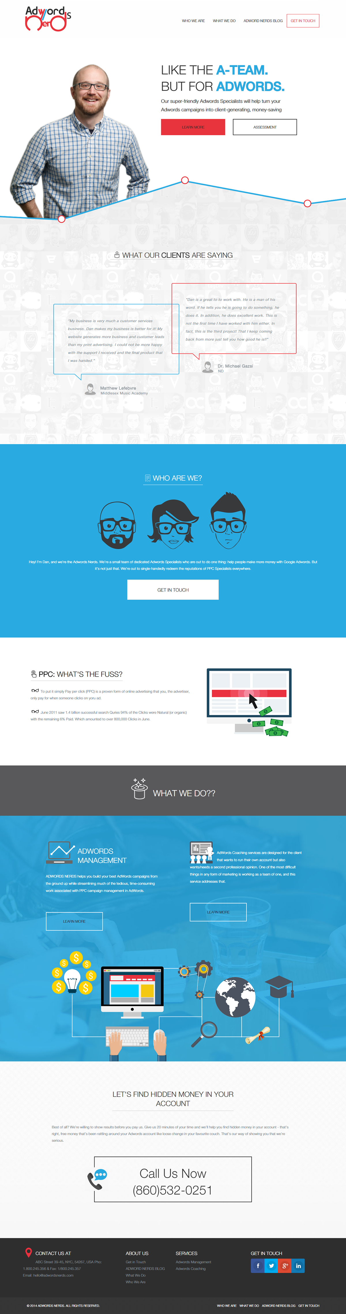 ADN | Wordpress | Bootstrap