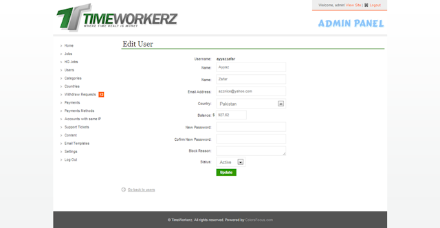 Time Workerz - Work & Earn or Offer a Job