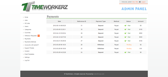 Time Workerz - Work & Earn or Offer a Job